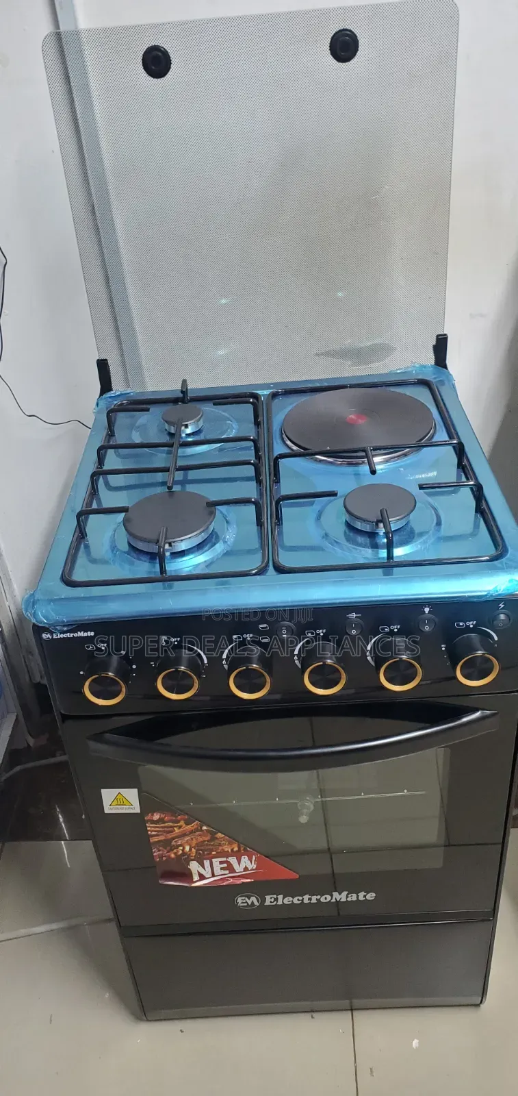 50 by 55 3+1 Electromate Standing Cooker
