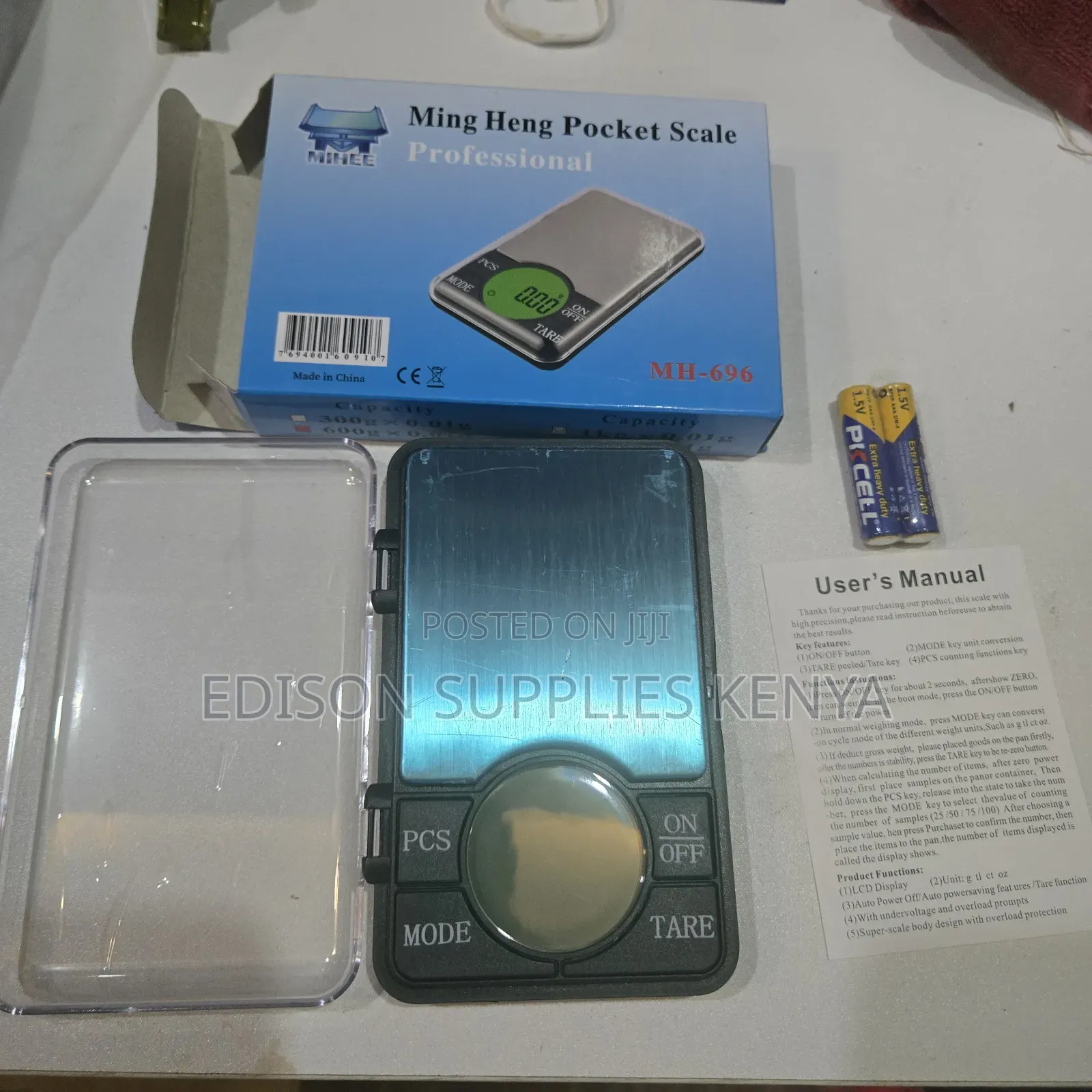 1kg Digital Scale Kitchen Weight Jewellery Gold Gram Weighing Scales