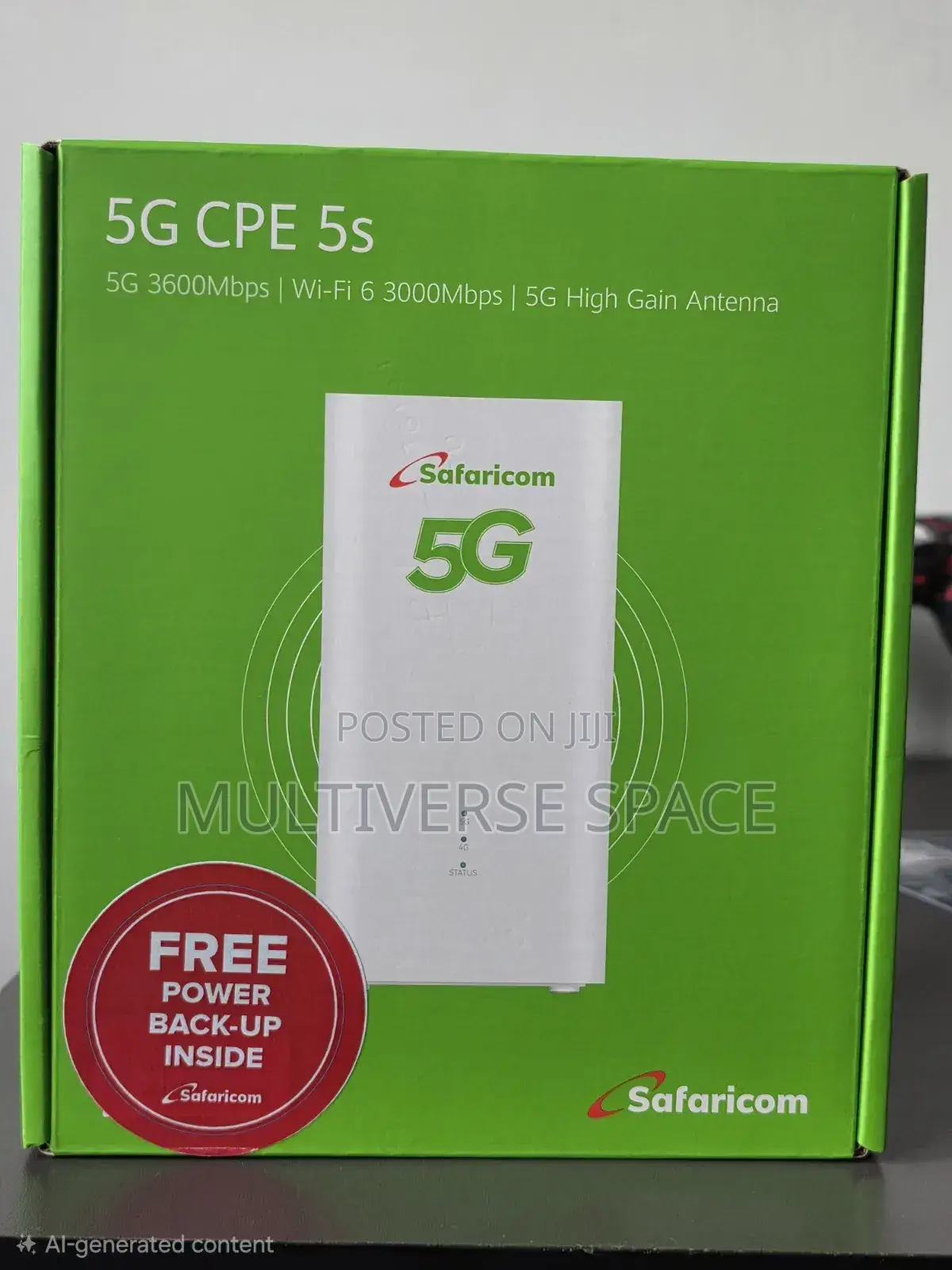 Safaricom 5g Wi-Fi 6 Huawei Wireless Router 3700mbps With Powerbank