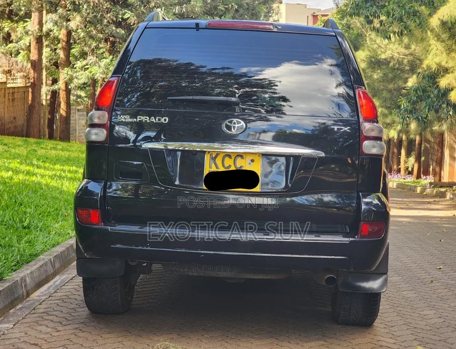 Toyota Land Cruiser Prado 2008 Black