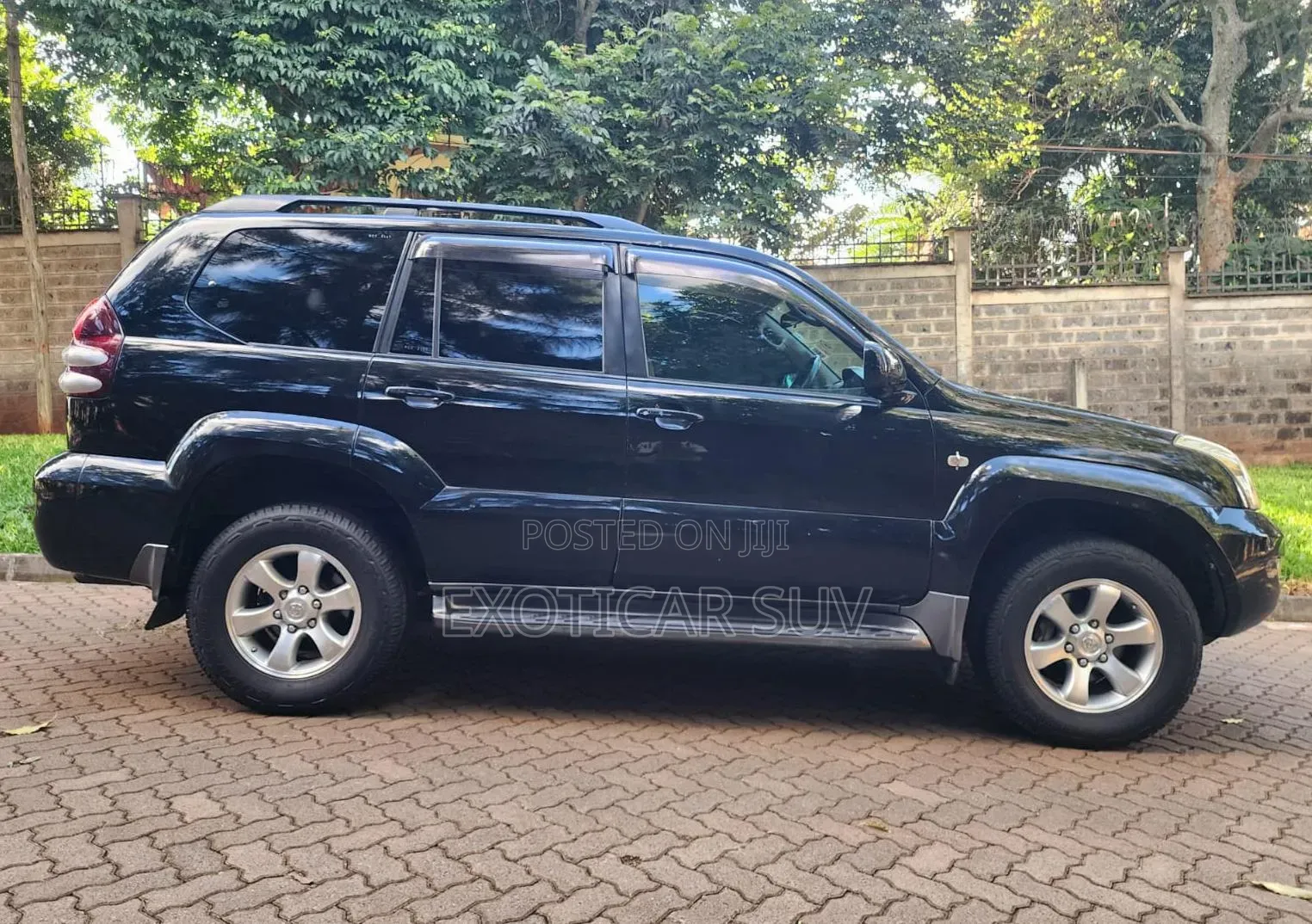 Toyota Land Cruiser Prado 2008 Black