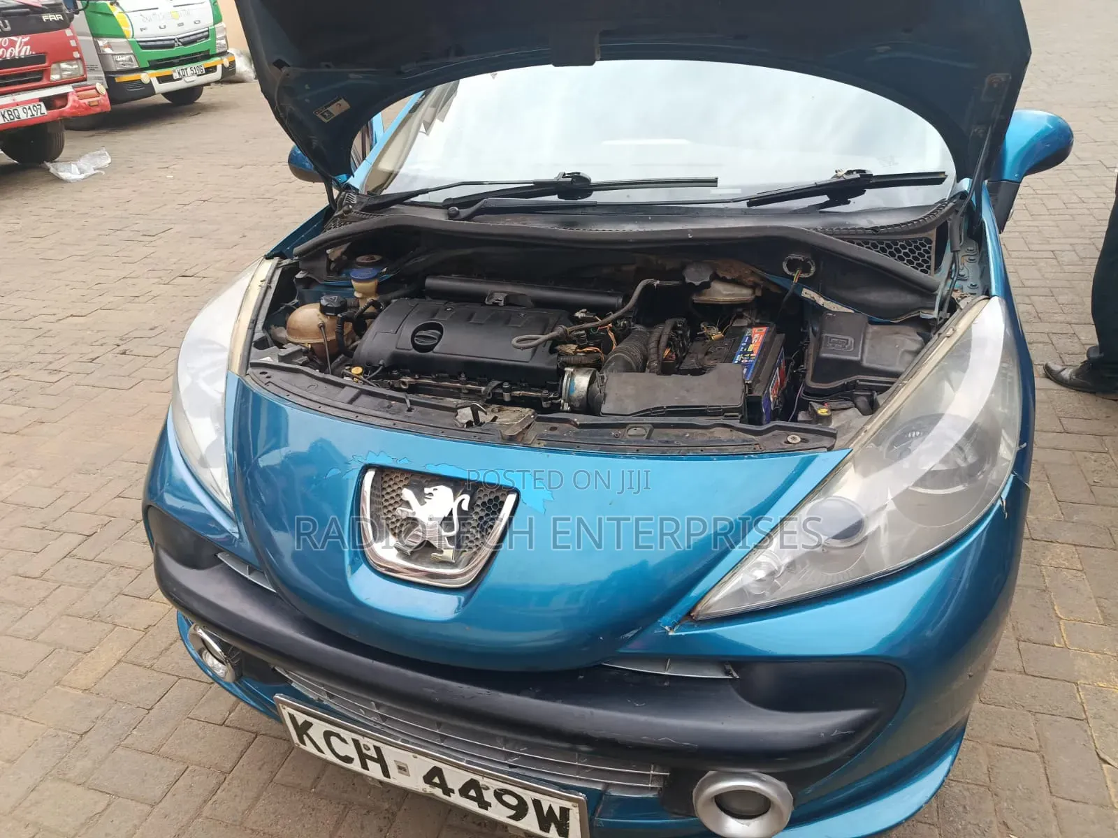 Peugeot 207 CC 1.6 VTi 2009 Blue