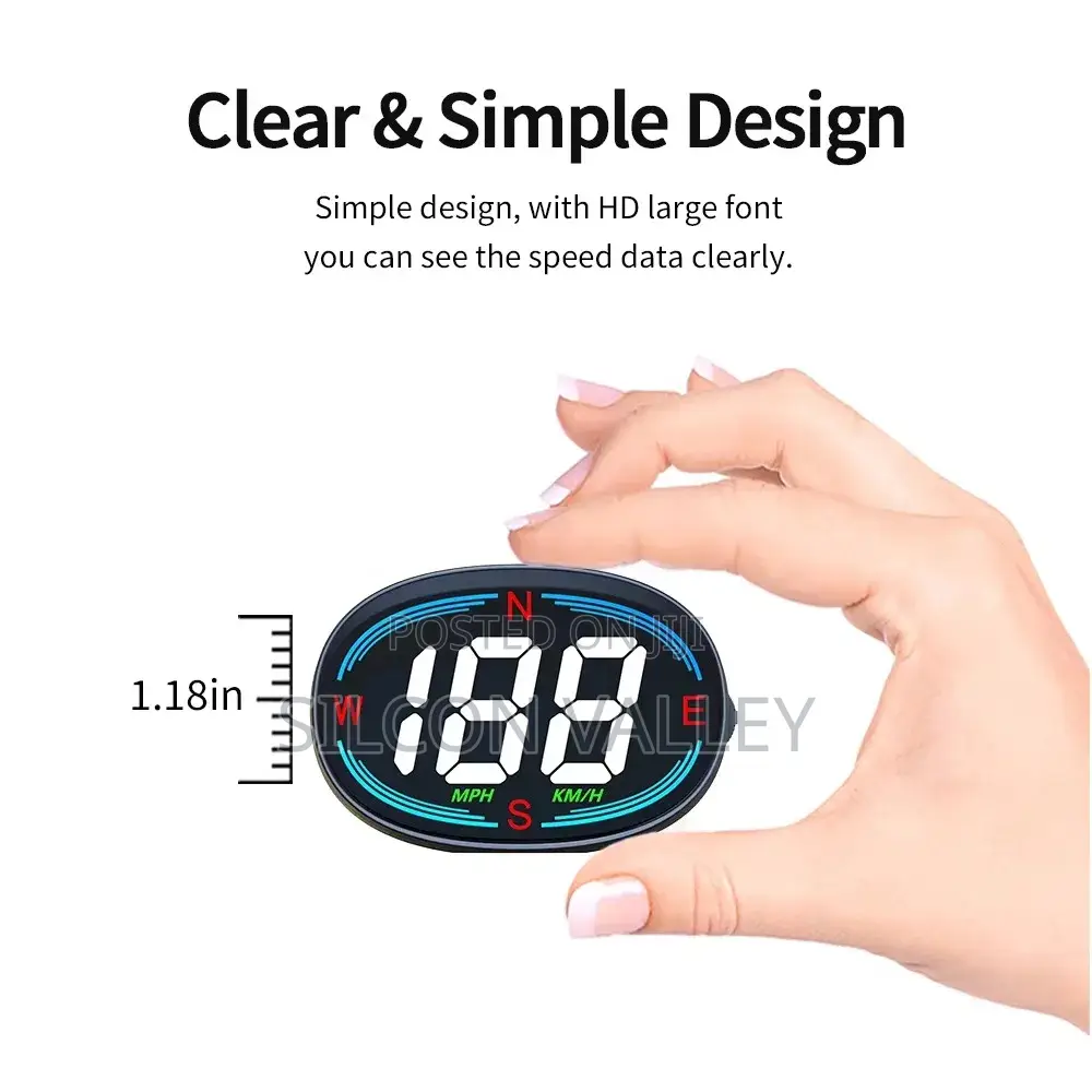 Universal Digital Speedometer That Uses GPS