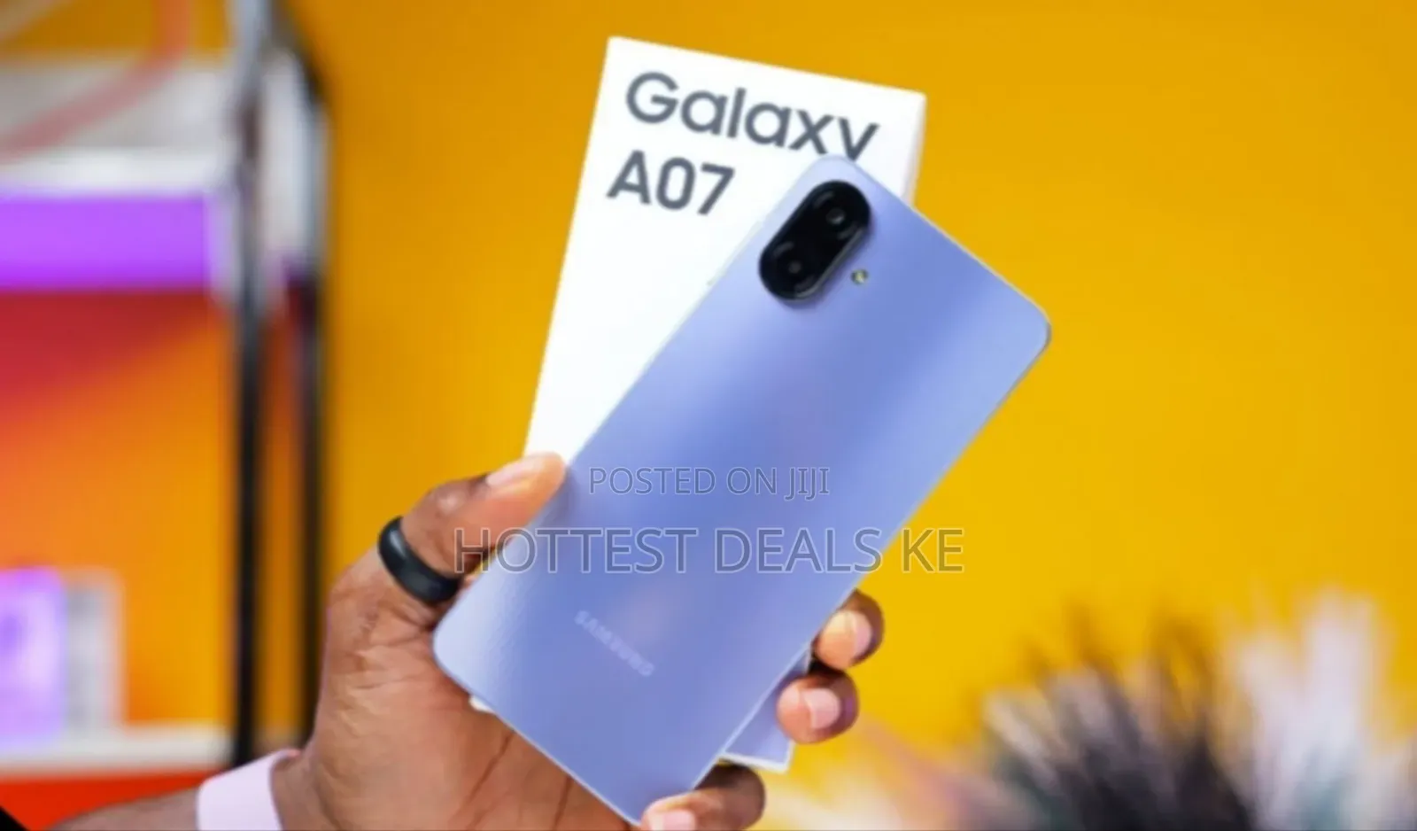 New Samsung Galaxy A07 4G 64 GB Black