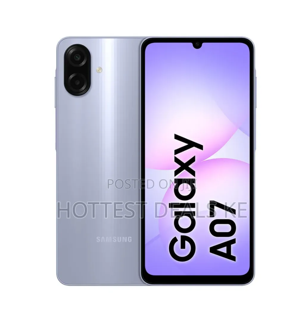 New Samsung Galaxy A07 4G 64 GB Black