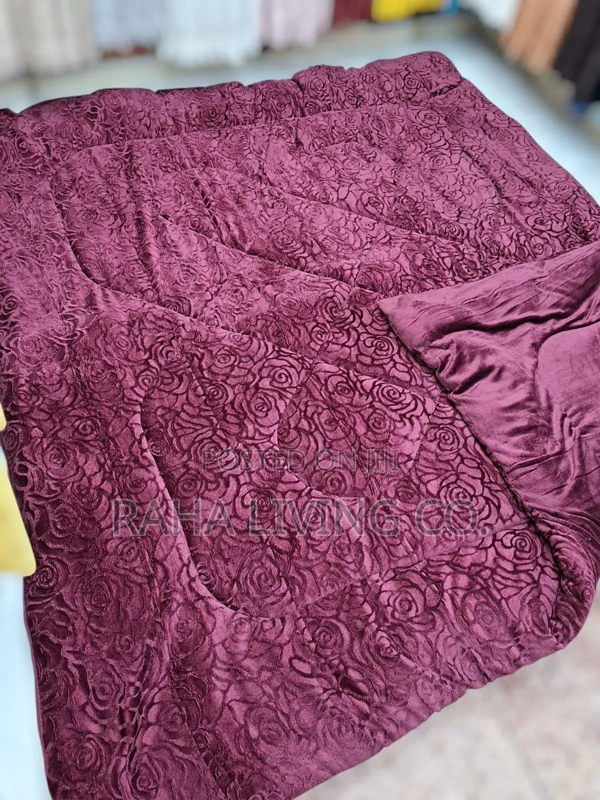 Single Cabbage Print Duvet | 200x230cm