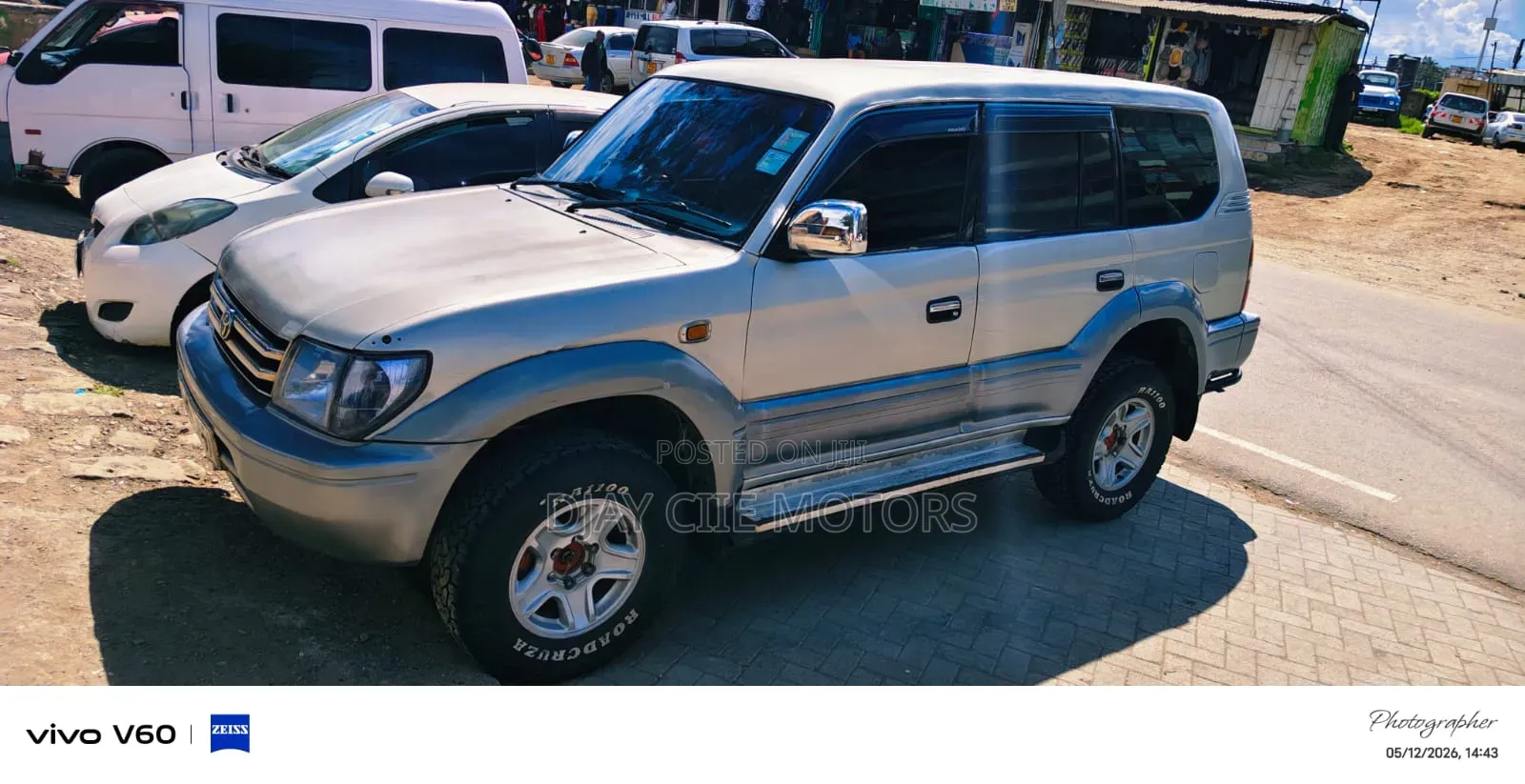 Toyota Land Cruiser Prado 1995 Silver