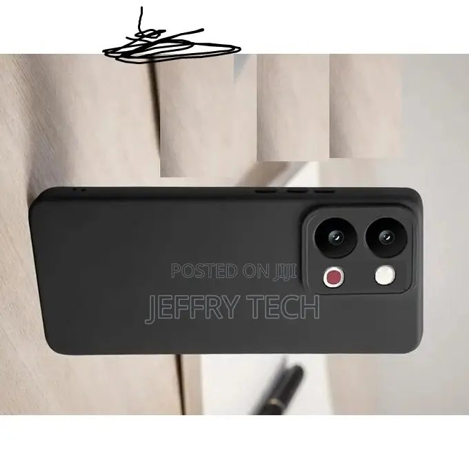 Org Liquid Silicon Camera Grip Back Case Cover Compatible for Vivo Y05