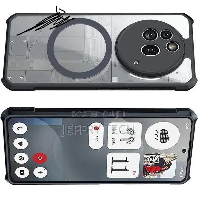 Xunod Compatible With Magsafe Case Nothing Phone 3a Pro
