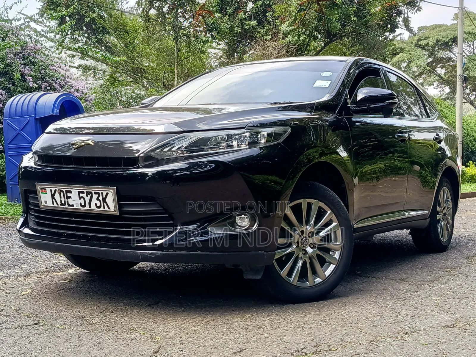 Toyota Harrier 2014 Black