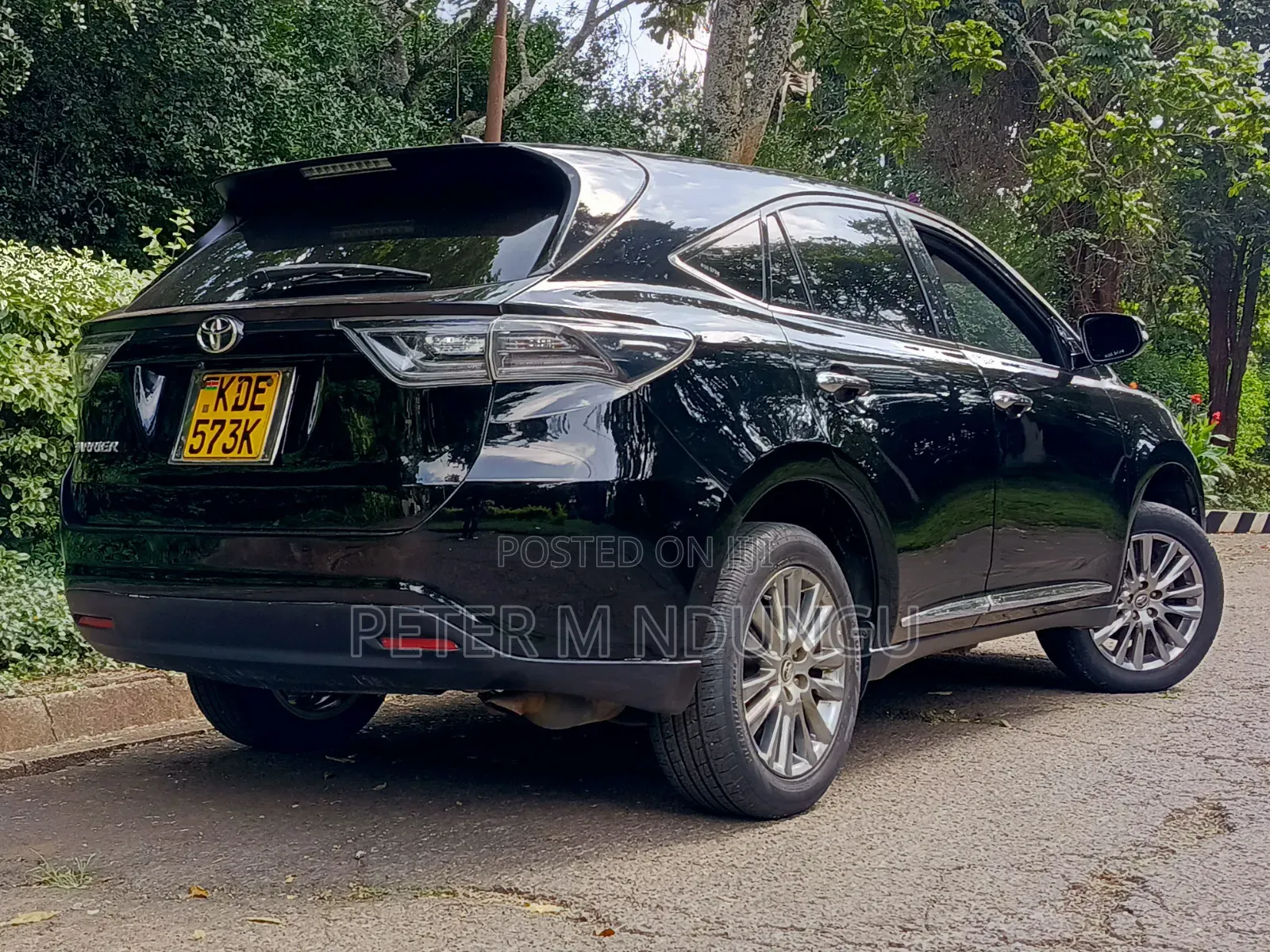 Toyota Harrier 2014 Black