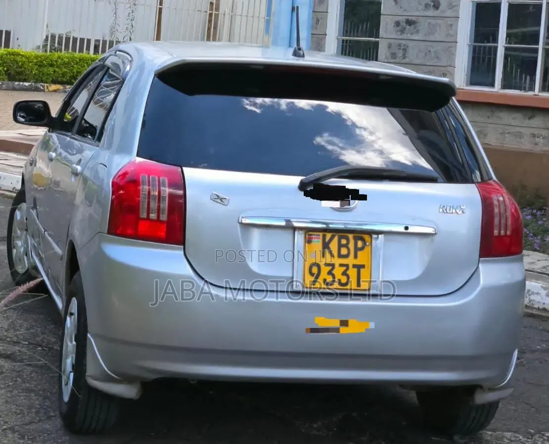 Toyota Corolla RunX 2006 Silver