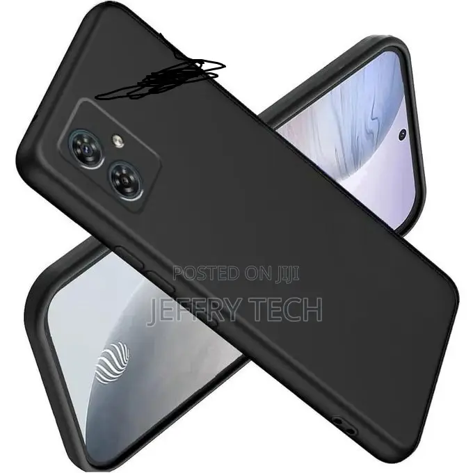 Liquid Silicone Case for Motorola Moto G54, Soft and Light Bumper Cove
