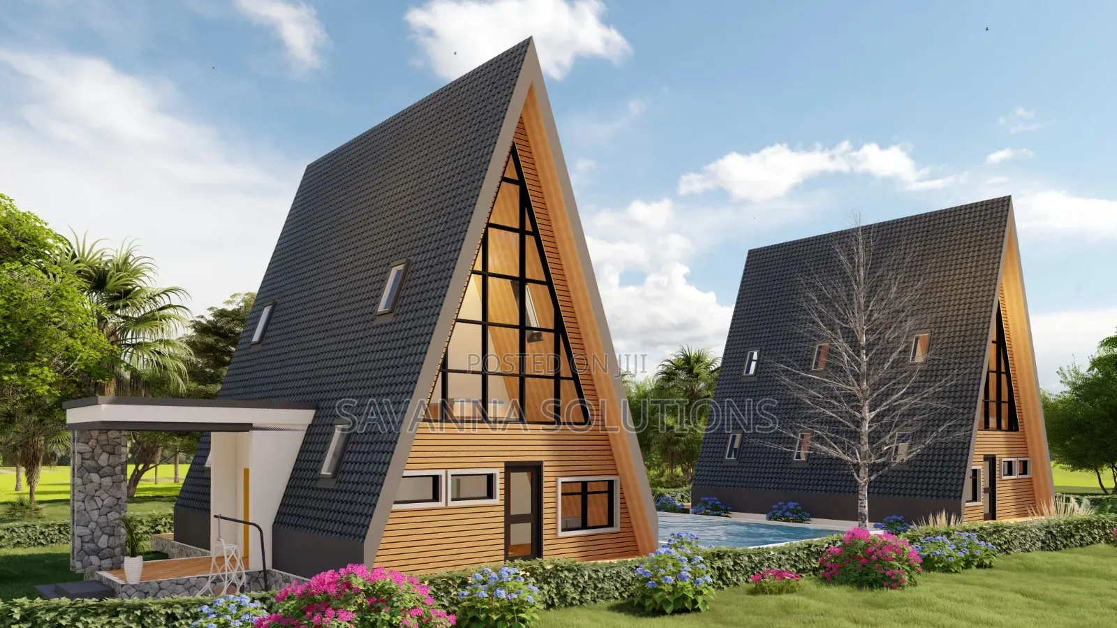 A-Frame Cottage Design Package – Architectural Drawings Walkthrough