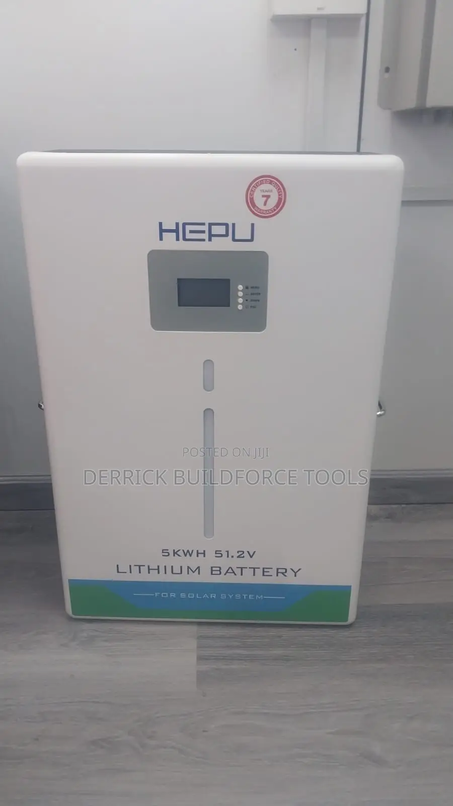 Hepu 5kwh 51.2v 100ah Lithium Ion Solar Battery
