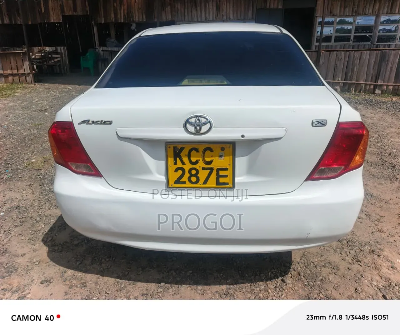Toyota Axio 1.5 G 2WD 2008 White