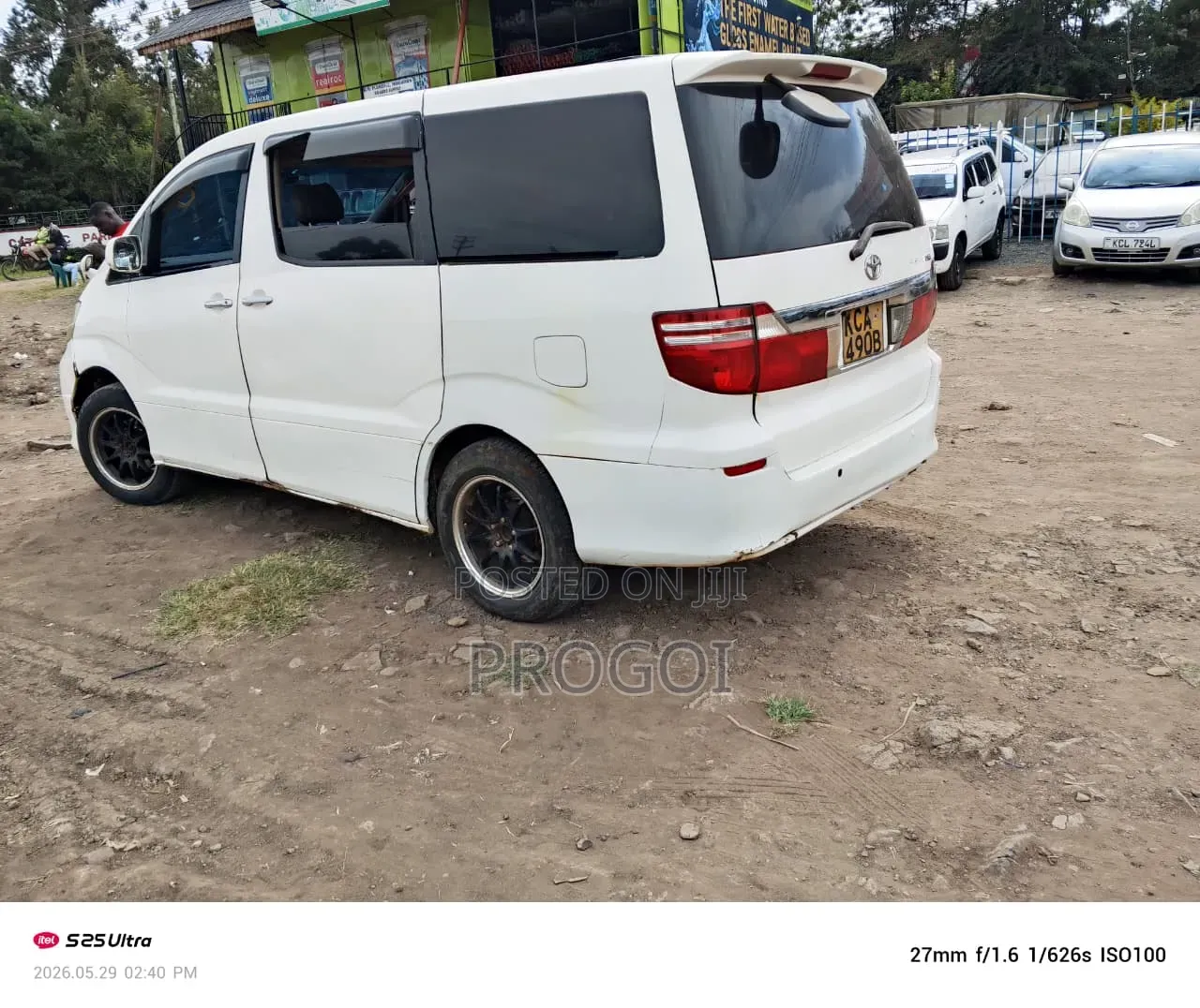 Toyota Alphard 2.4 Hybrid AWD 2007 White