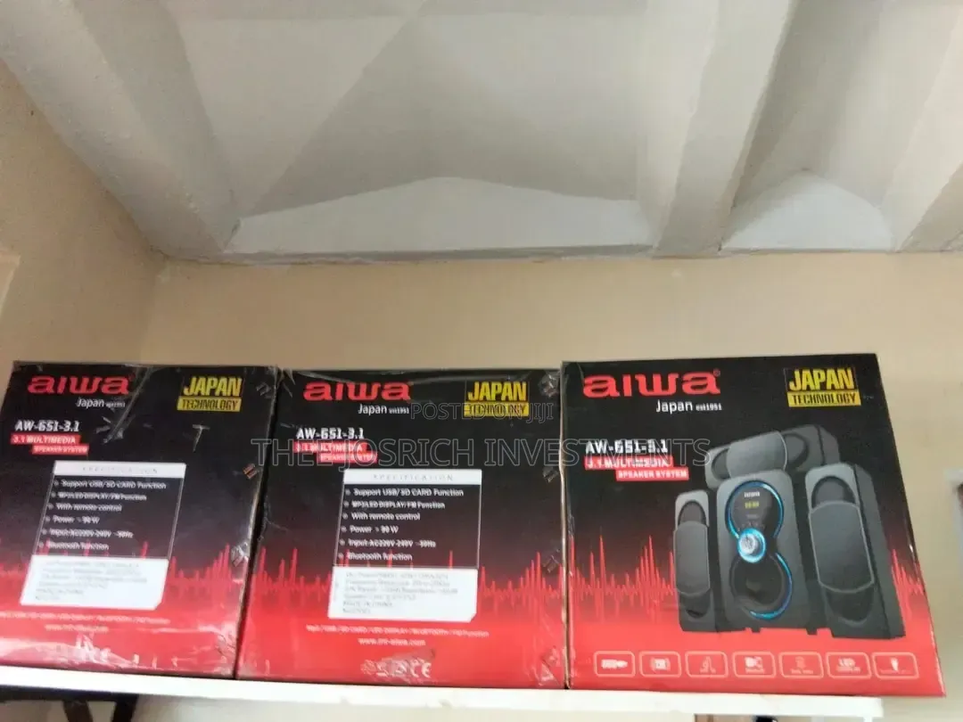 Aiwa Homethearte Multimedia Speaker System 3.1