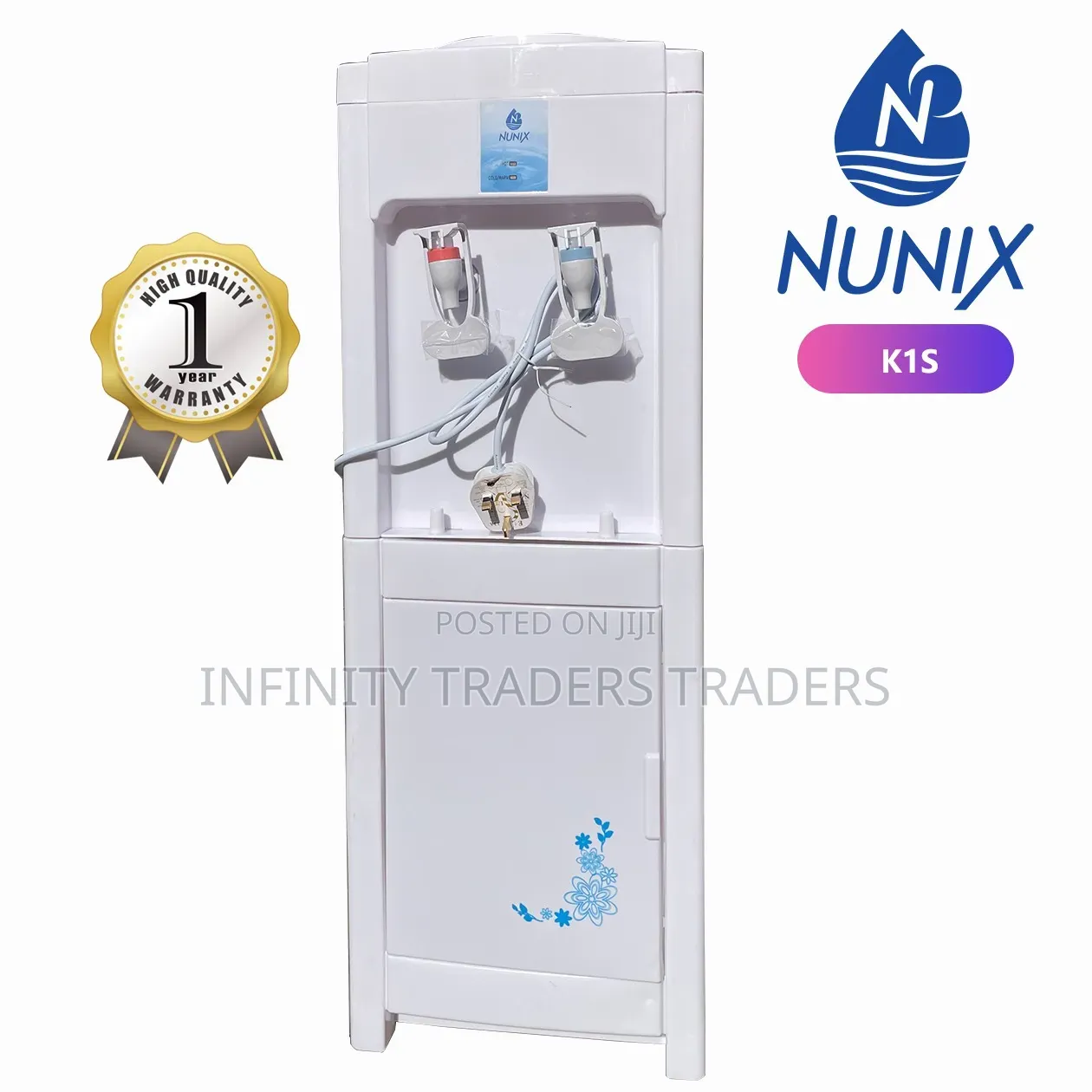 Nunix K1s Hot Normal Water Dispenser - White
