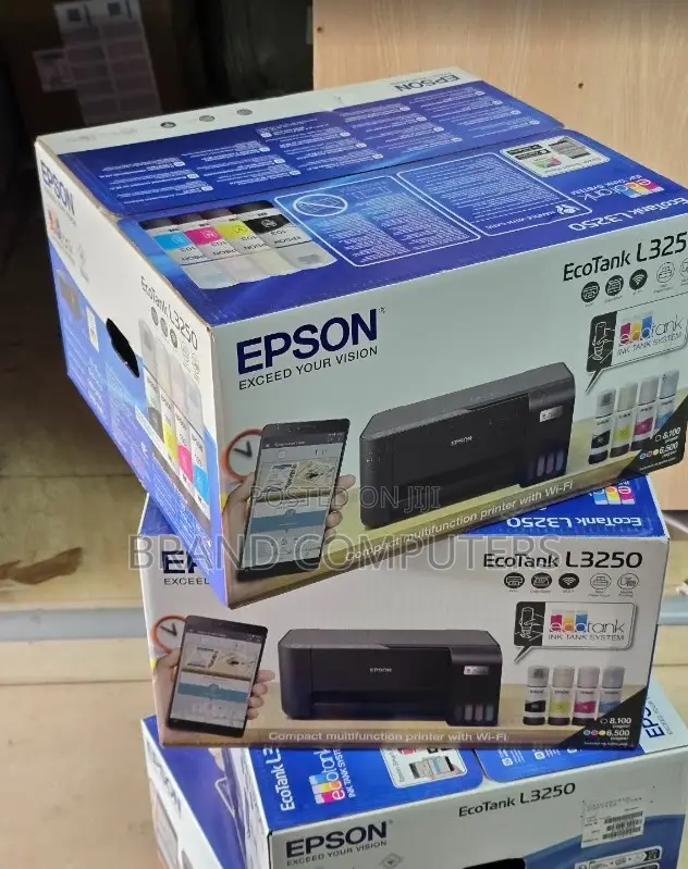 Brand New Epson L3250 All-in-One Ecotank Printer (Print, Scan, Copy)