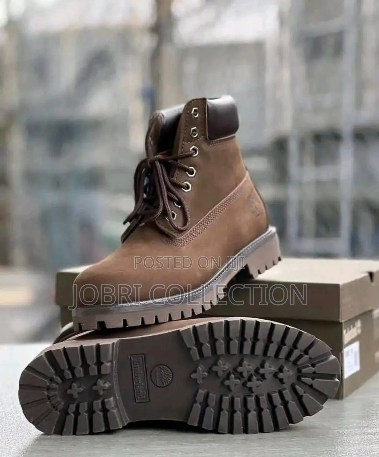 Dark Brown Timberland
Pure Leather Boots