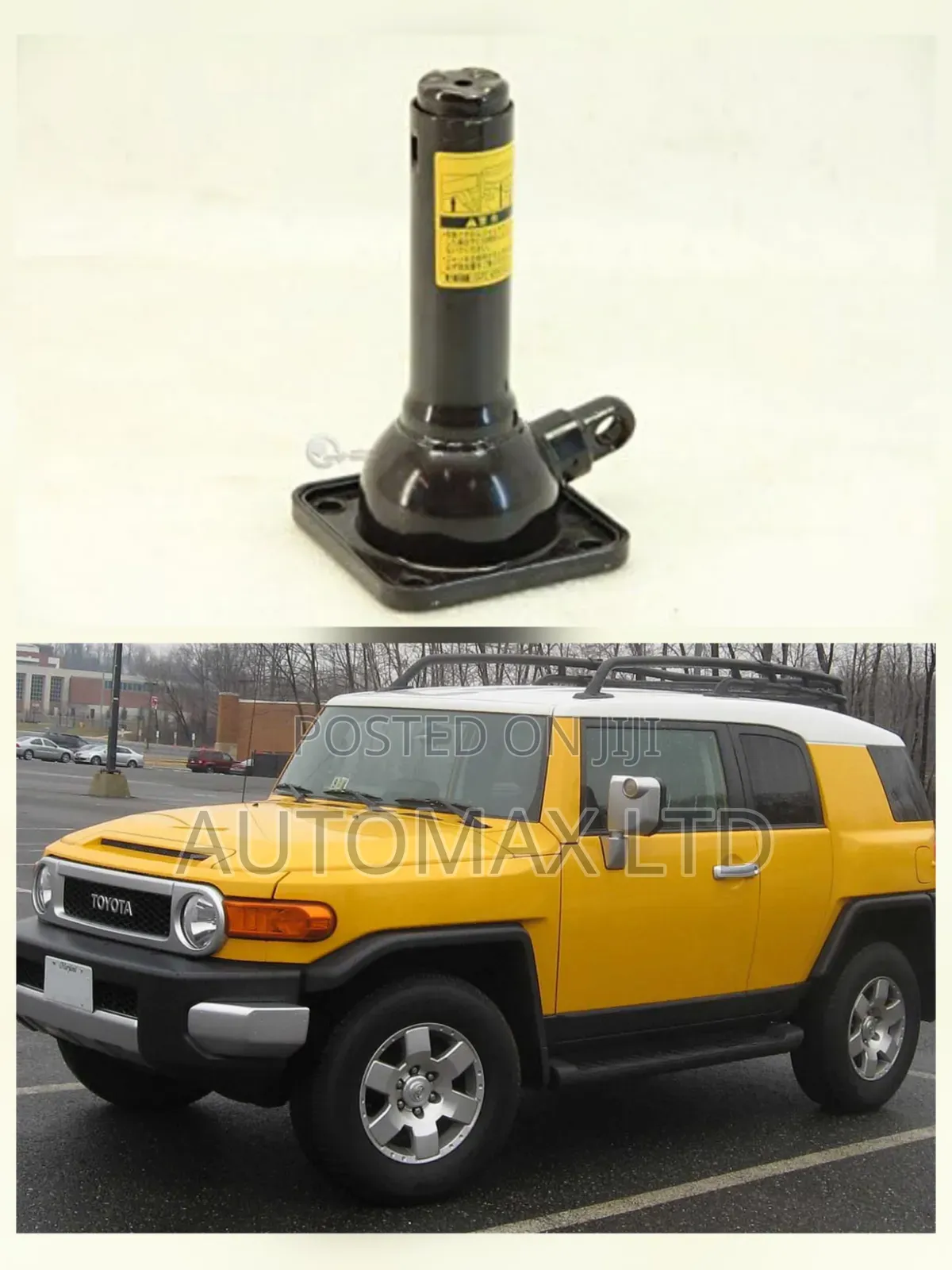 Toyota Fj Cruiser, Genuine Bootle Neck Jack, Ex-Japan