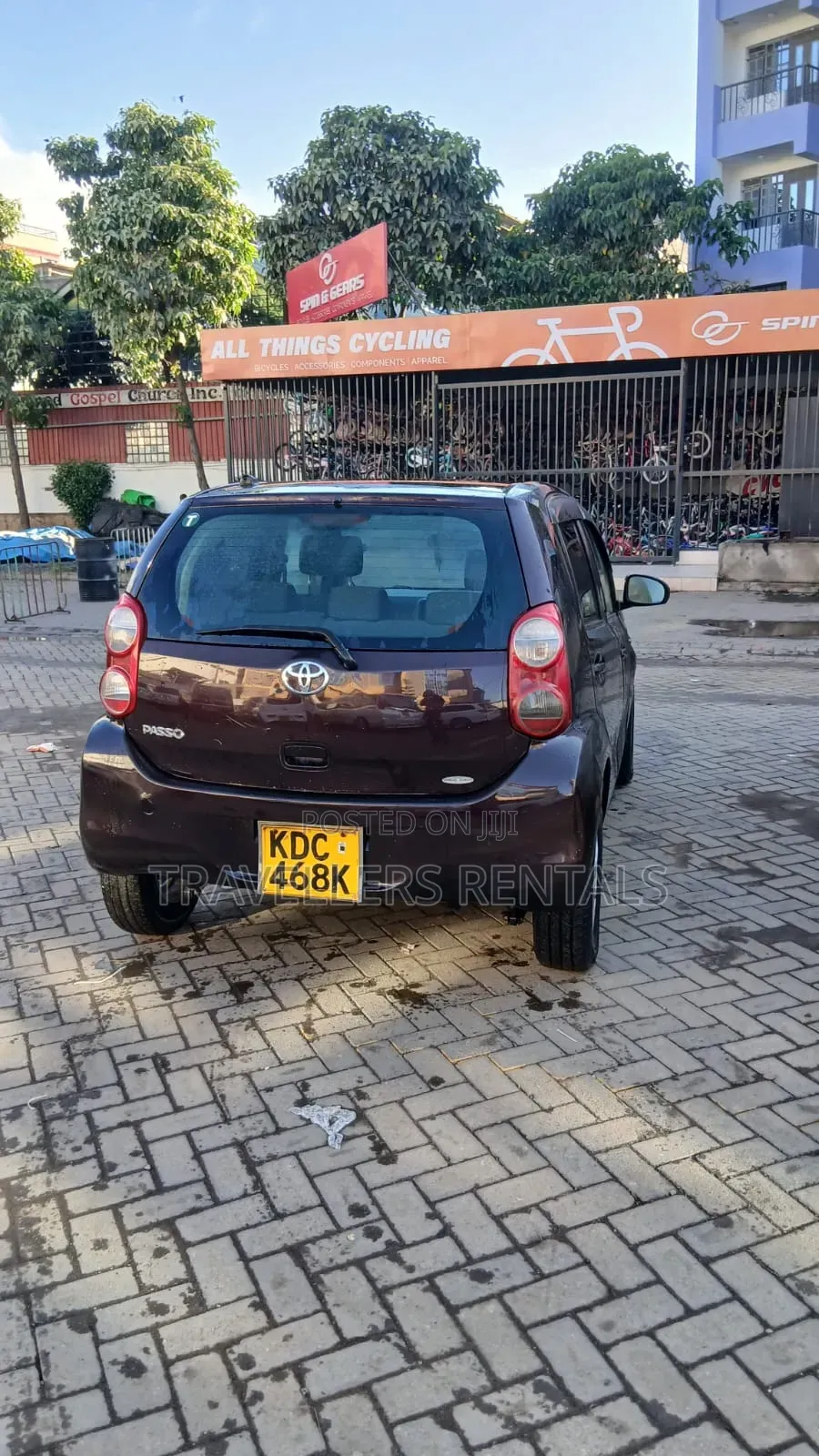 Toyota Passo for Selfdrive Hire