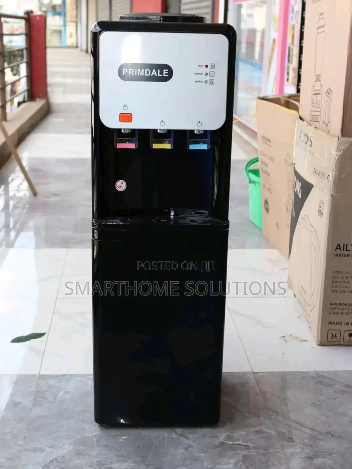 3 Taps Hot Cold and Normal 
Primadale Dispenser
