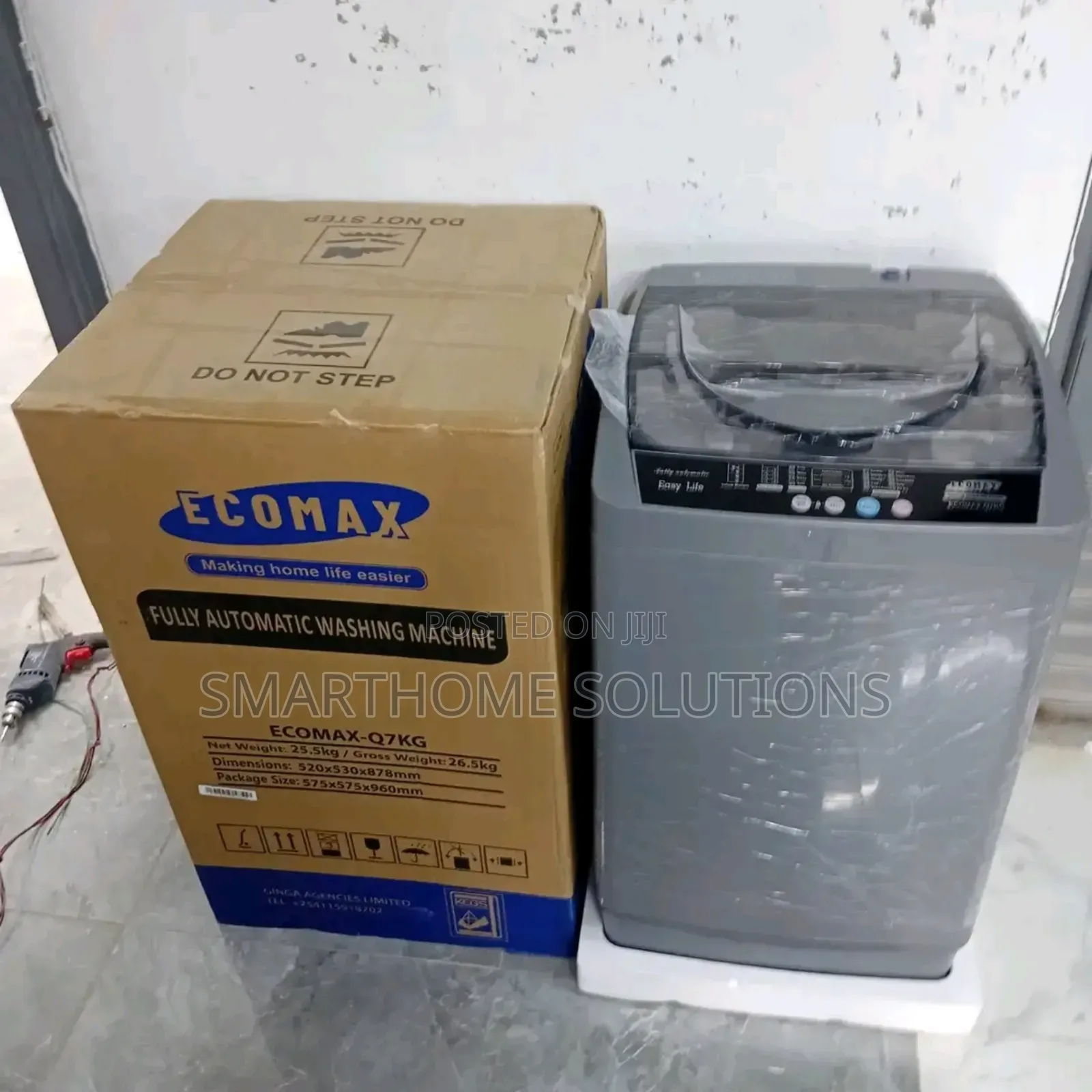 Fully Automated 7.5kg Ecomax Washing Machine