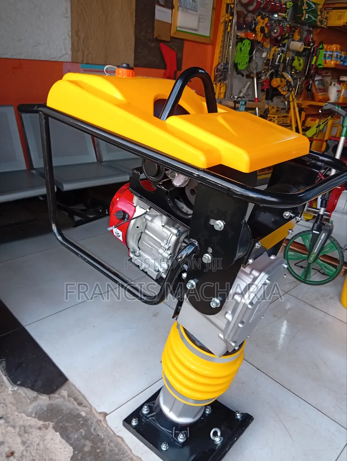Heavy Duty Ramping Rammer Machine