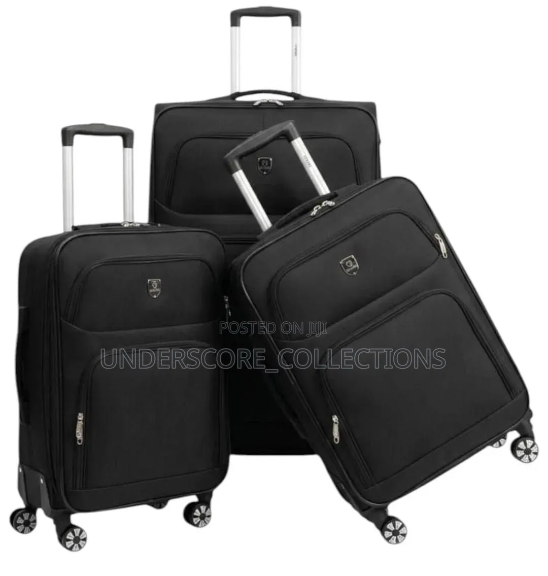 *3pcs Skul Gear 4 Wheels Suitcase*