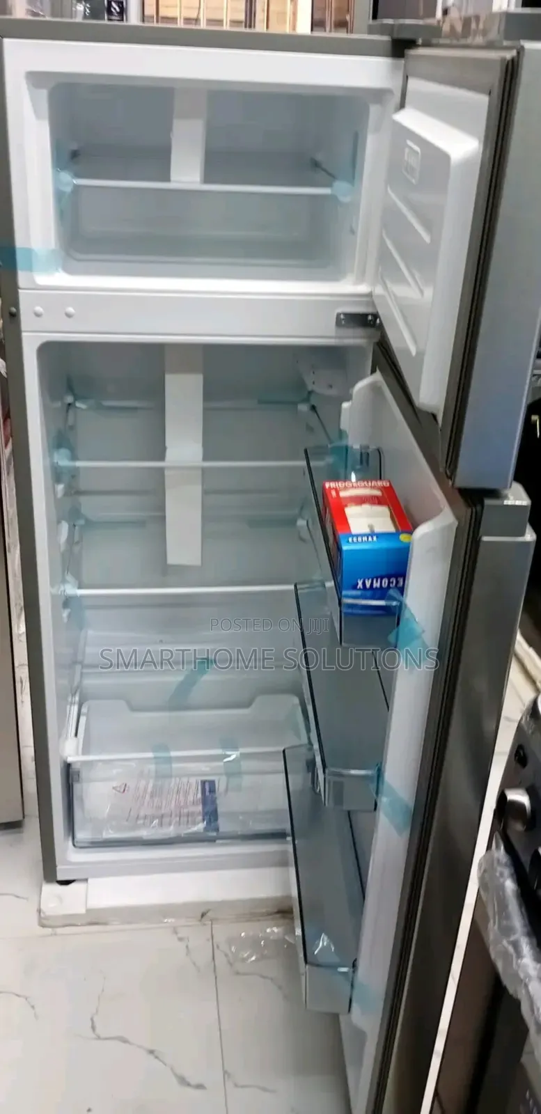 230l Ecomax Dark Silver Double Door Refrigerator