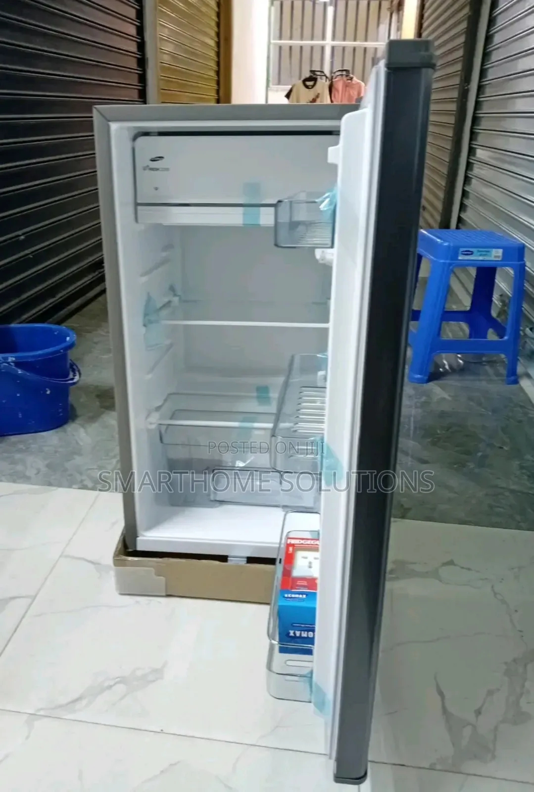 Ecomax 90 Litres Dark Silver One Door Refrigerator E90dd