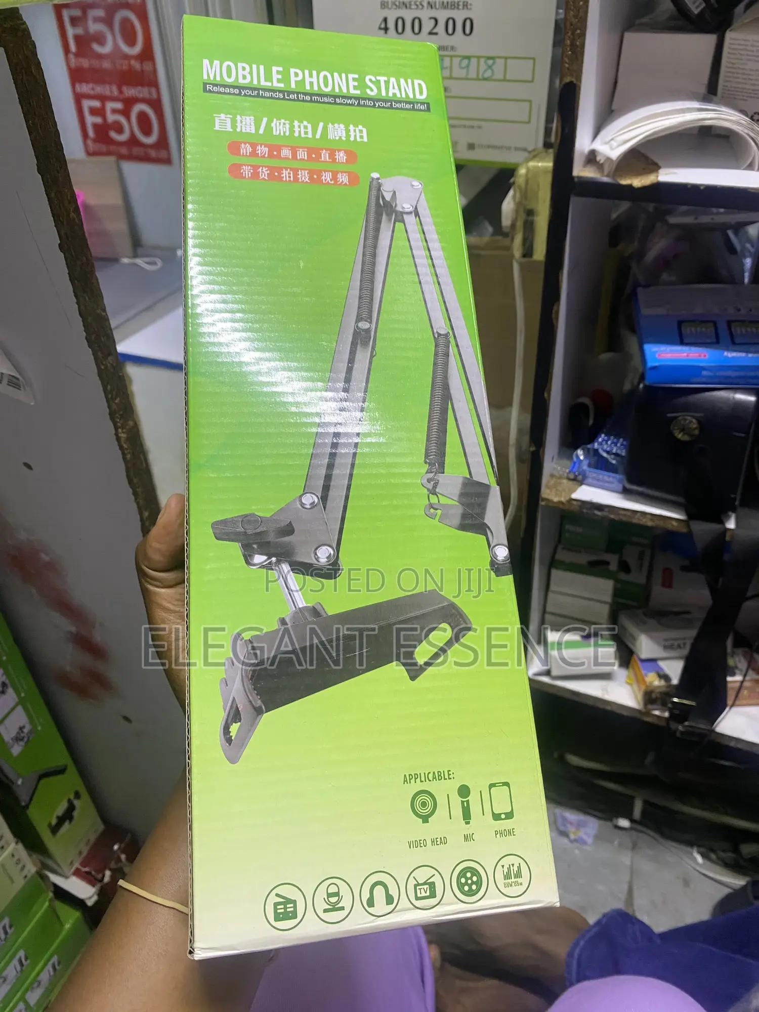 Flexible Phone Holder,Stand for Bed Long Arm Stand Tablet Holder