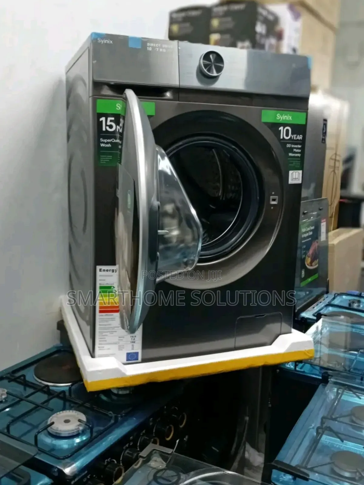 With 7kg Dryer Syinix 10kg Washing Machine Front Load. New