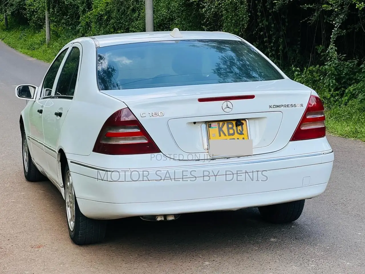 Mercedes-Benz C180 2008 White