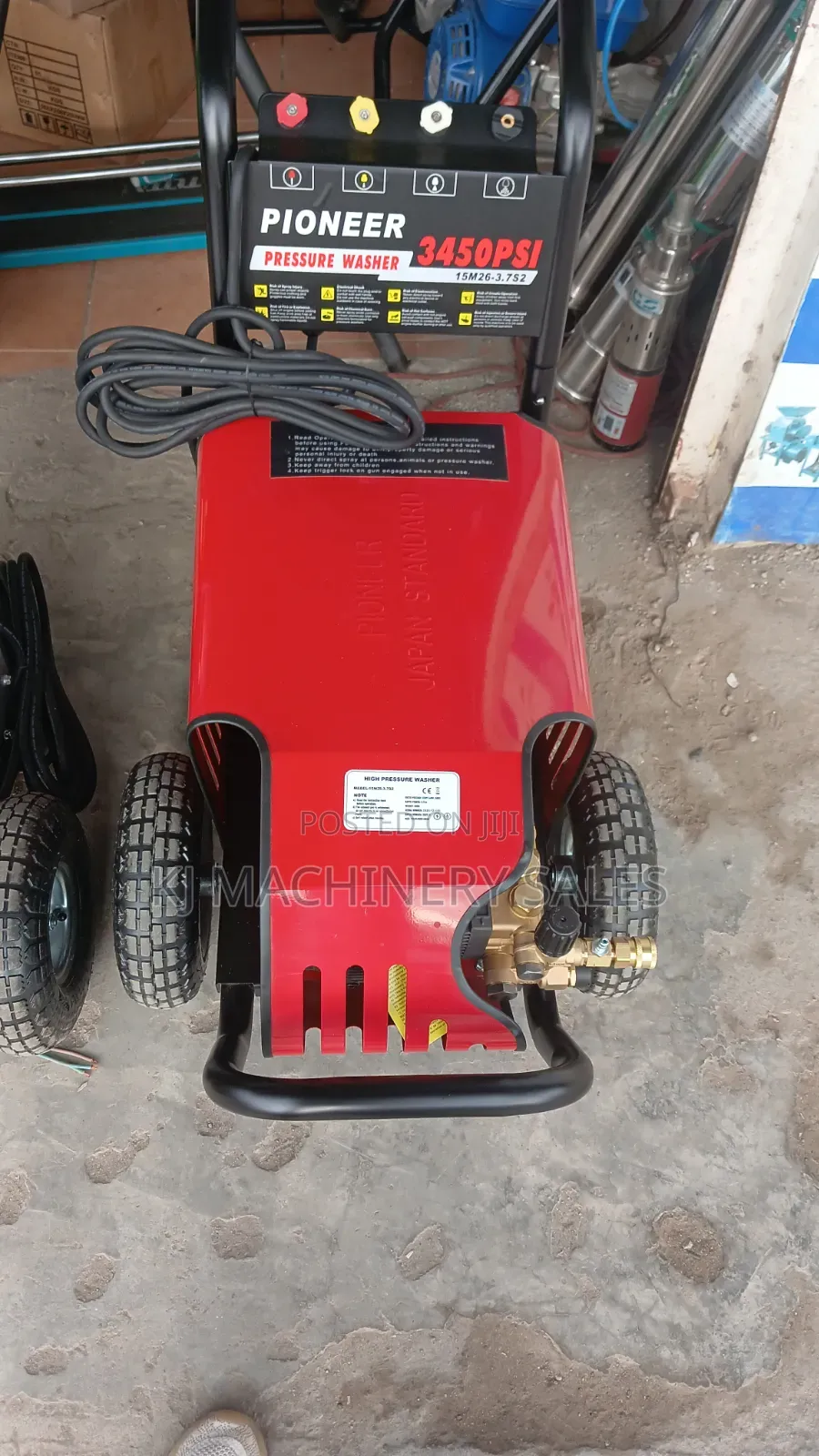 3450psi High Pressure Washer Pioneer