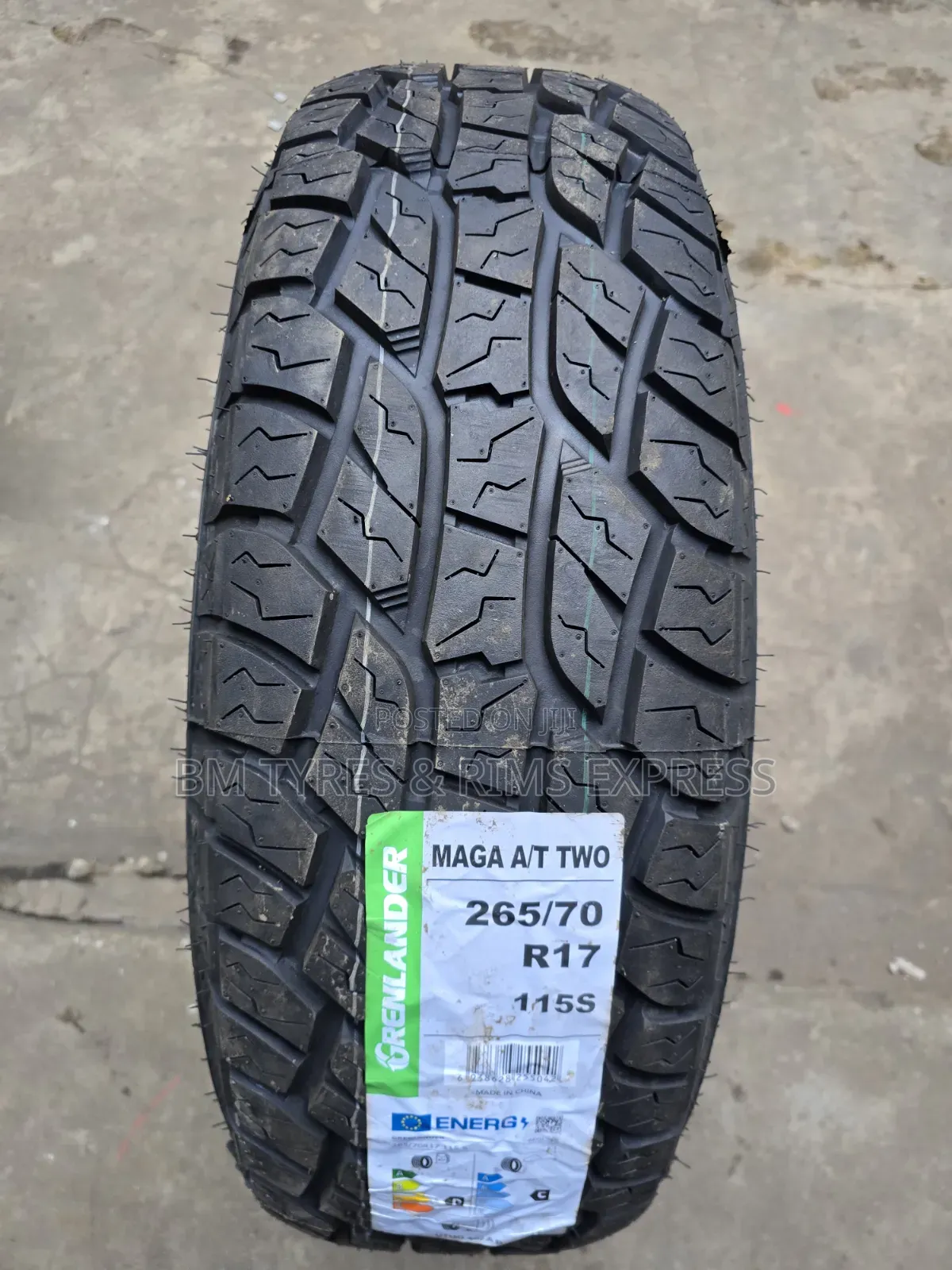 265 /70 R17 Greenlander Tires (All Terrein)