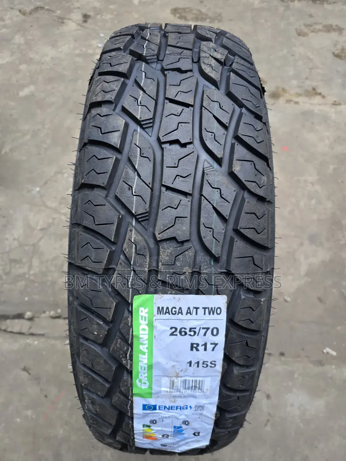 265 /70 R17 Greenlander Tires (All Terrein)
