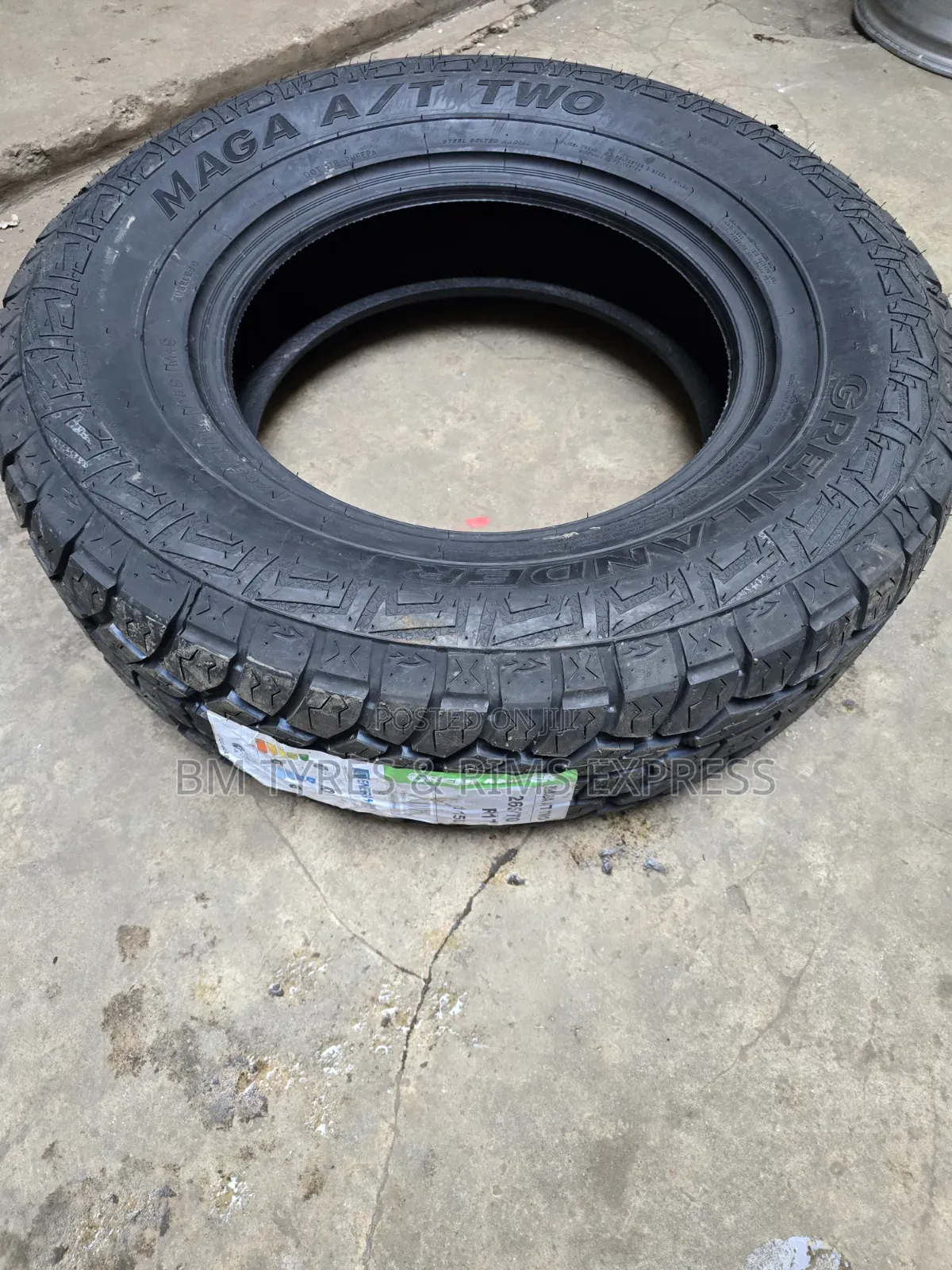 265 /70 R17 Greenlander Tires (All Terrein)