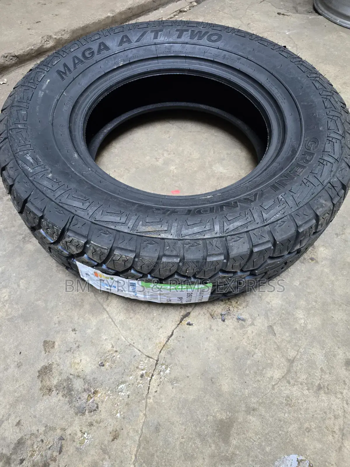 265 /70 R17 Greenlander Tires (All Terrein)