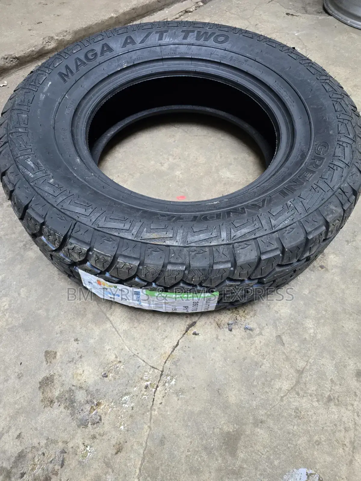 265 /70 R17 Greenlander Tires (All Terrein)