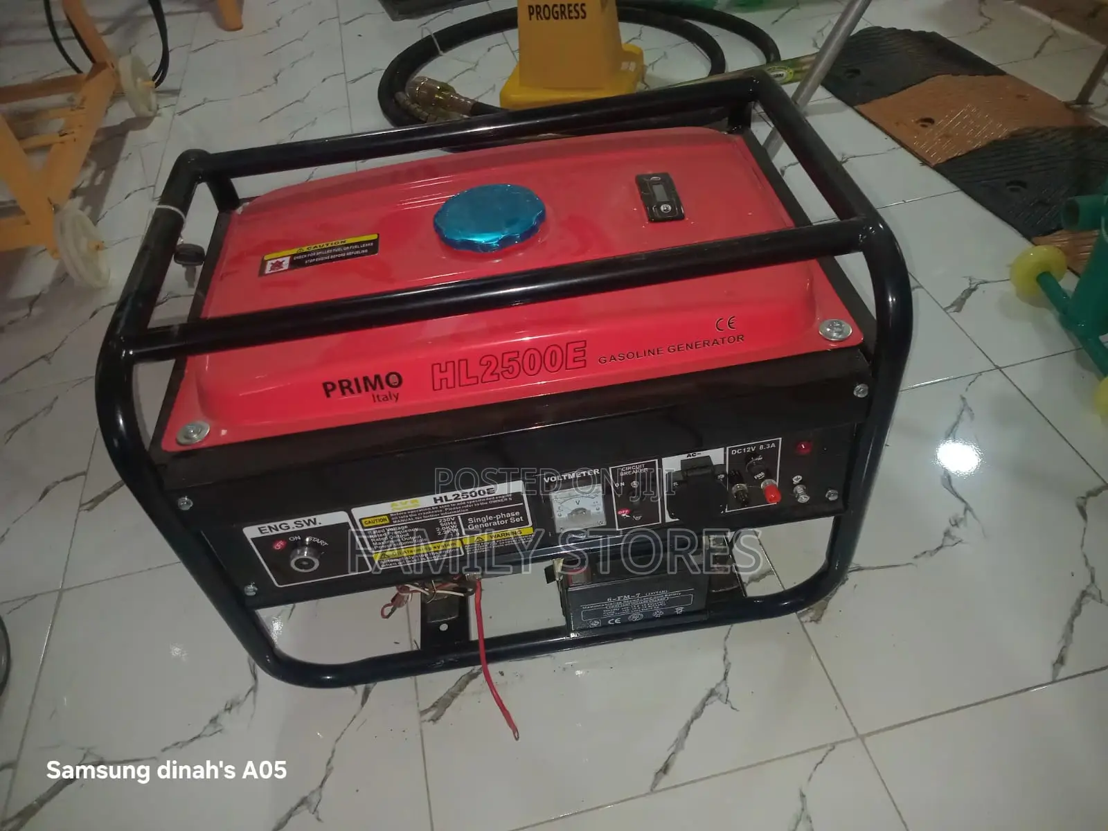 2.2kw Primo Italy Petrol Generator Hl2500e Avr Single Phase