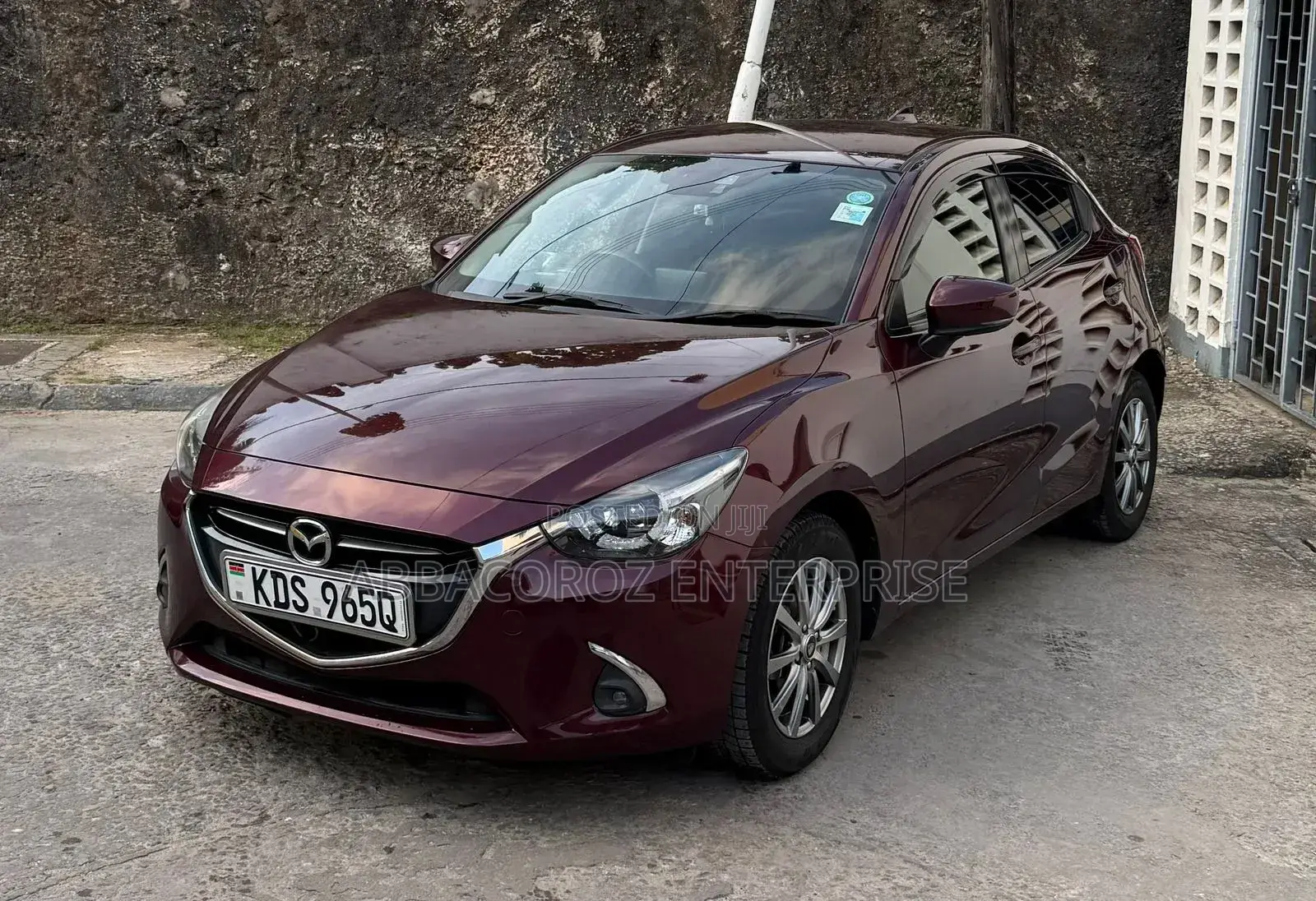 Mazda Demio 2017 Maroon