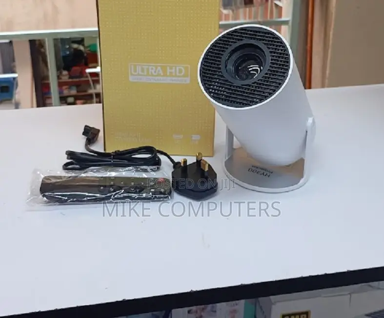 Hy300 Pro Ultra Hd Multimedia Projector With Remote