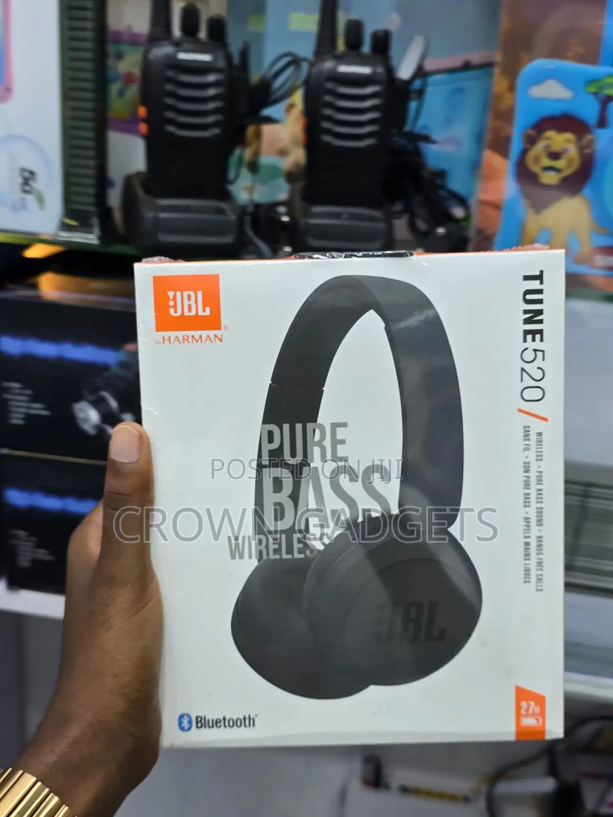 Jbl Tune 520bt Wireless Audio Headset For Music Calls