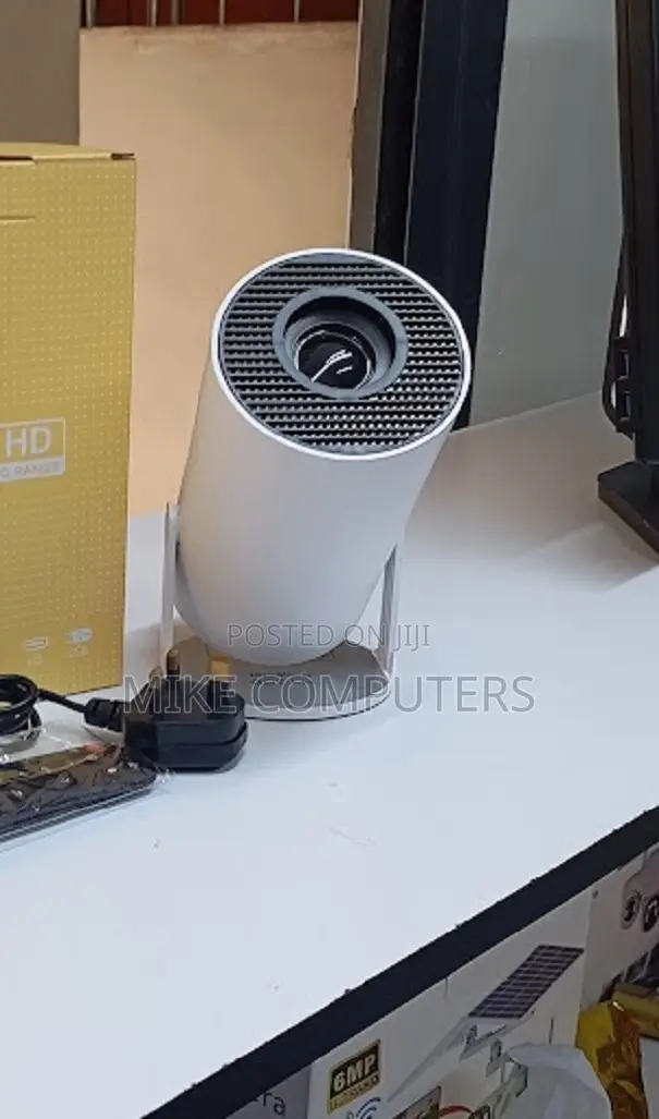 Hy300 Pro Ultra Portable Home Theater Projector With Built-in Speaker