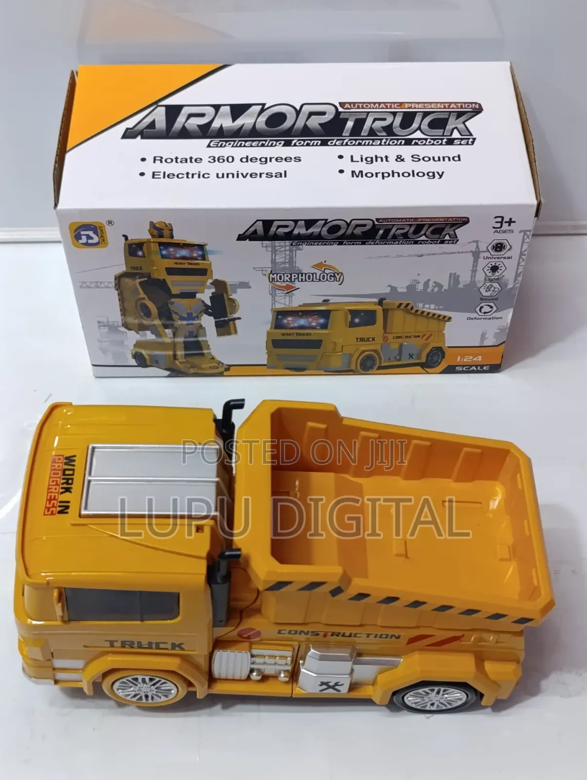 Armour Truck.Rotate With Sound and Light.
