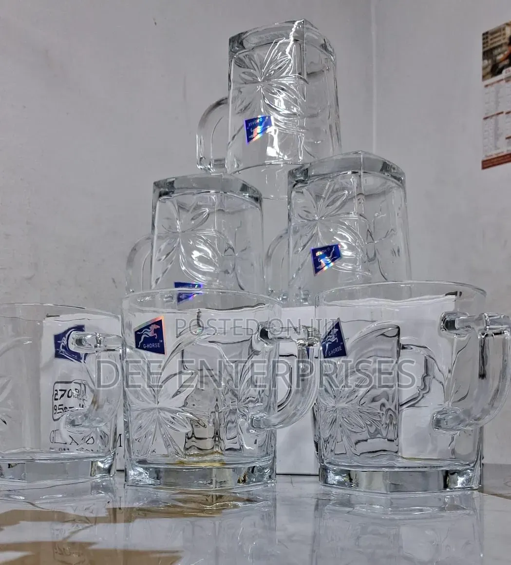 270ml High Quality Glass Mug