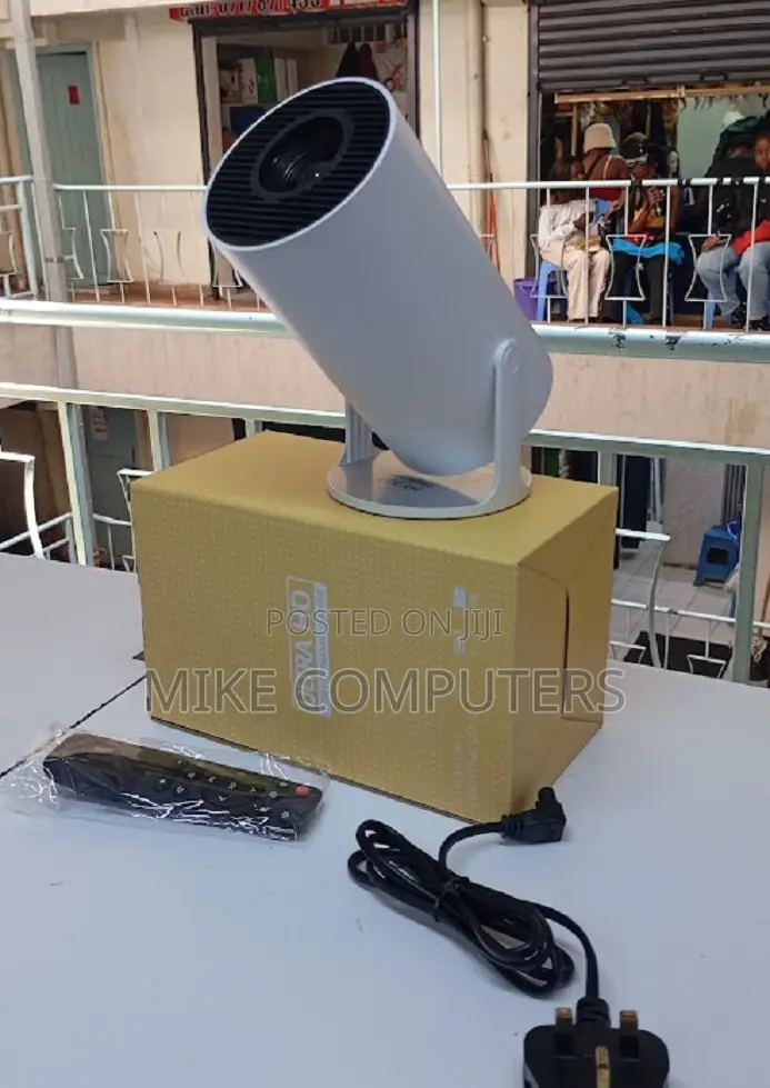 Hy300 Pro Ultra Wireless Style Projector for Home Entertainment